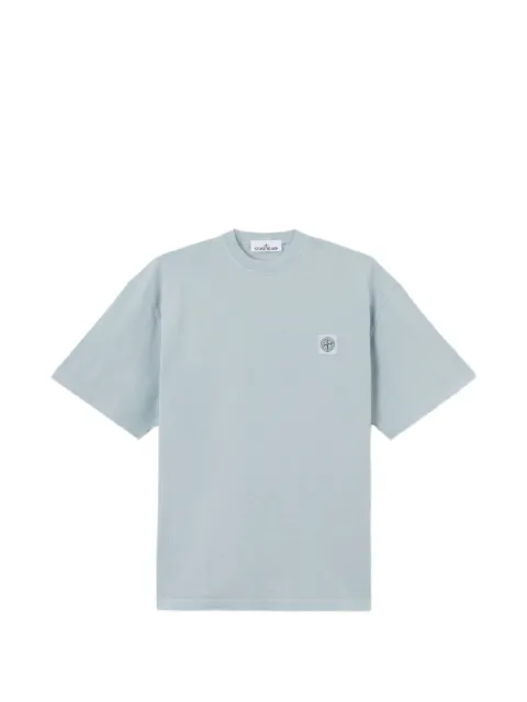 Stone Island 2100030 combed organic-cotton jersey regular-fit T-shirt with Compass-patch