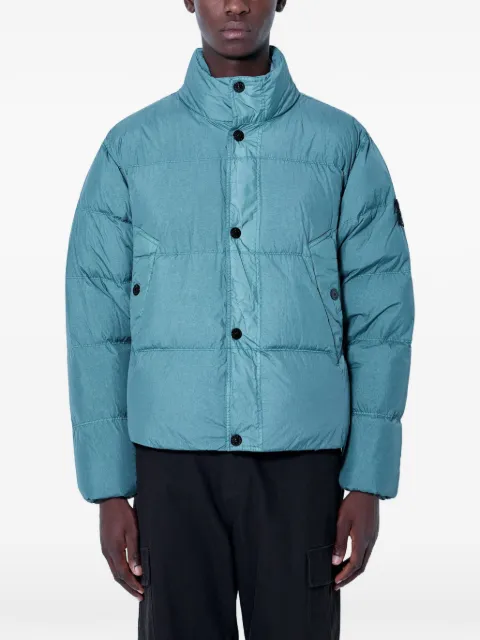 Stone Island veste 4100109 NY à effet froissé
