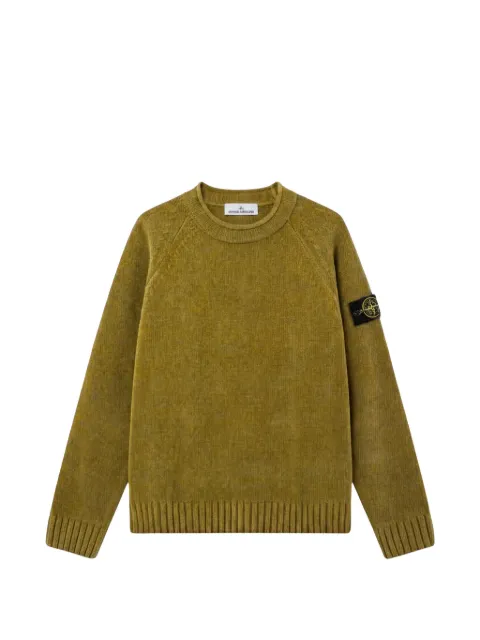 Stone Island 5100013 mouliné cotton-chenille sweater