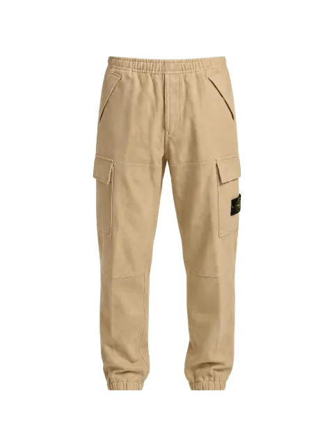 Stone Island logo-patch cargo pants