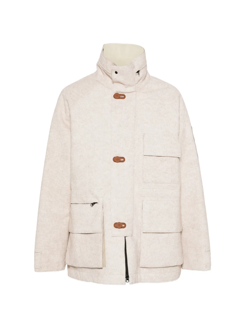 Stone Island 4100038 panno coagulato parka Beige