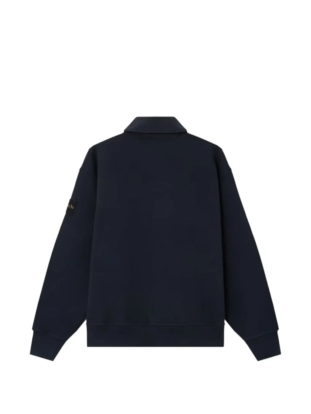Stone Island 6100054 sweater van tubulair katoenen fleece Blauw