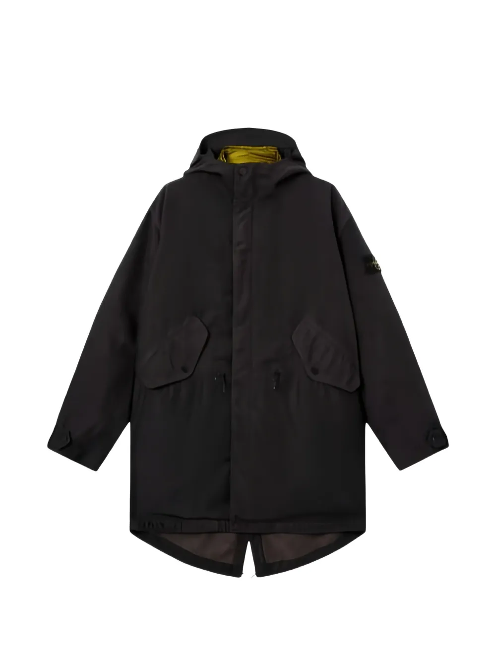 Stone Island 7100013 Dense Oxford nylon-tc parka Grijs