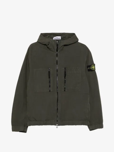 Stone Island 1200011 オーガニックコットン リップストップジャケット