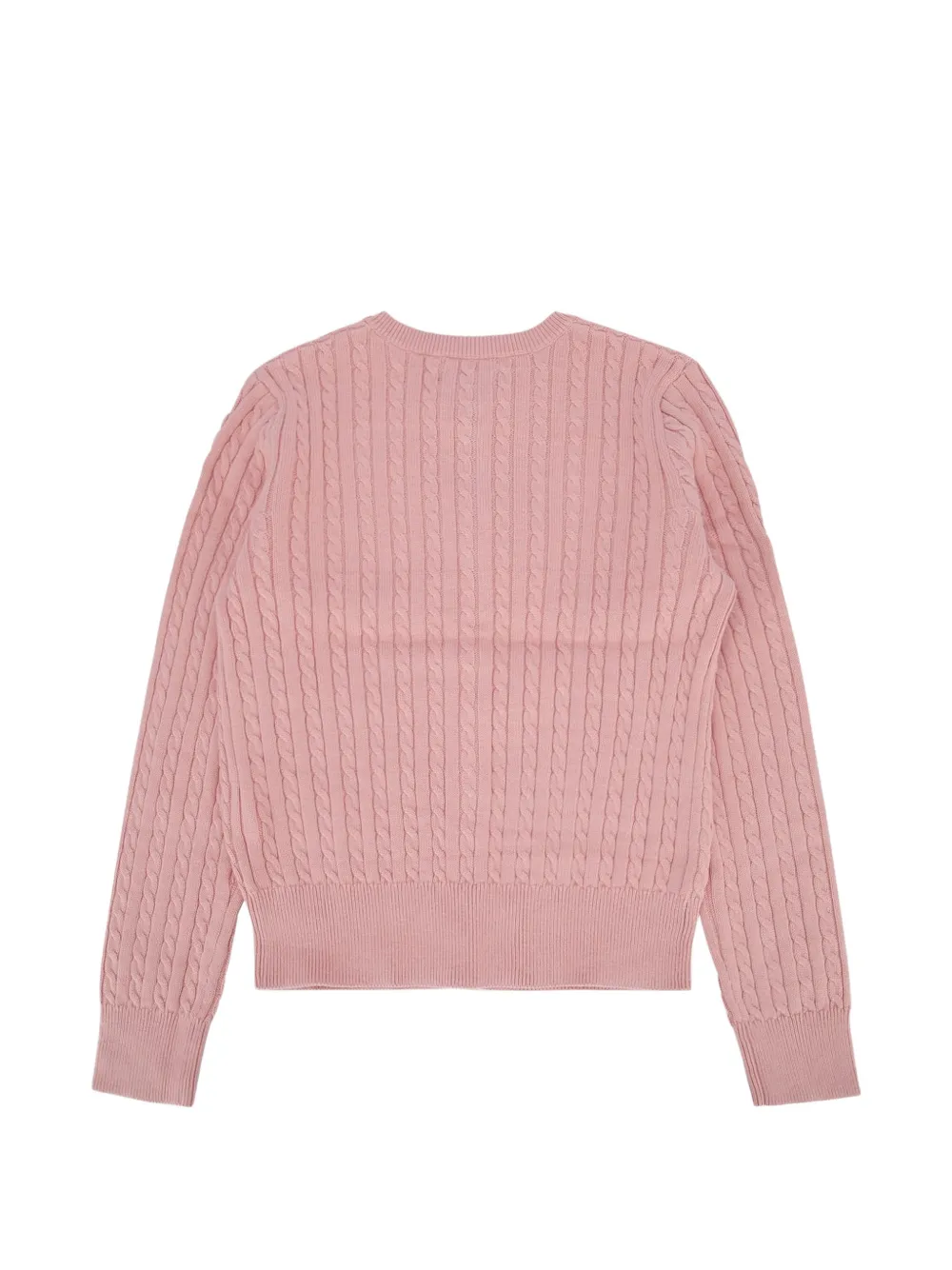 POLO RALPH LAUREN KIDS Kabelgebreid vest Roze