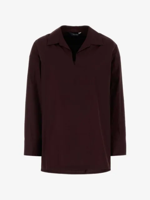 'S Max Mara Cristel poplin blouse