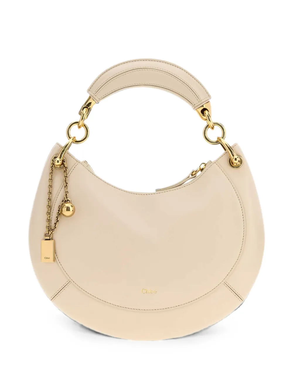 Chloé small Banana leather shoulder bag - Toni neutri