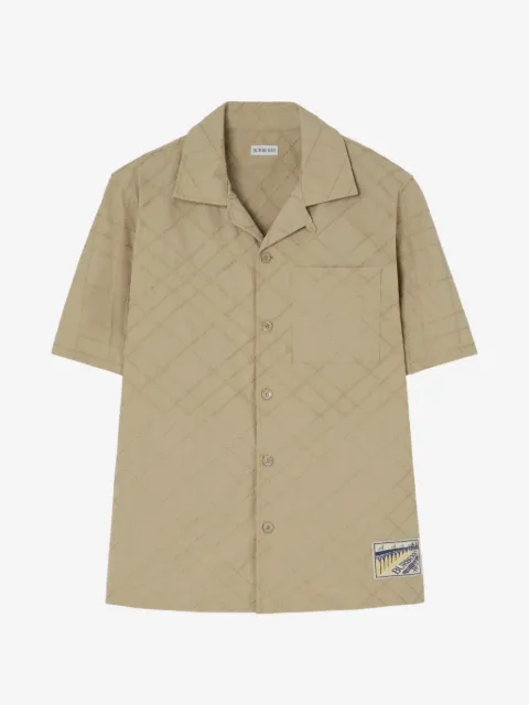 Burberry Lockeres Check Hemd aus Baumwolle