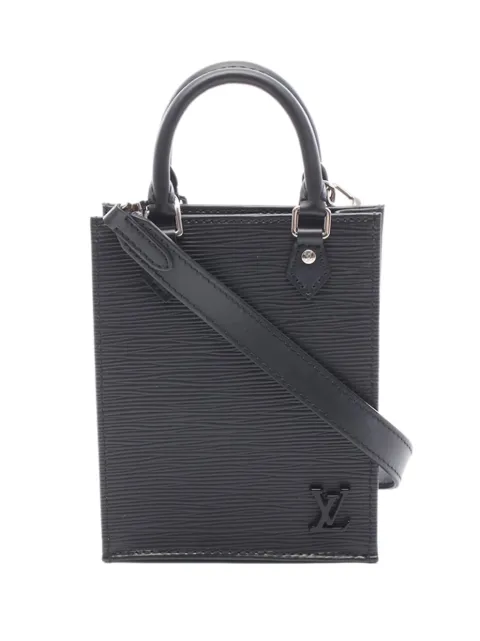 Louis Vuitton Pre-Owned bolso satchel Petit Sac Plat de cuero Epi 2021
