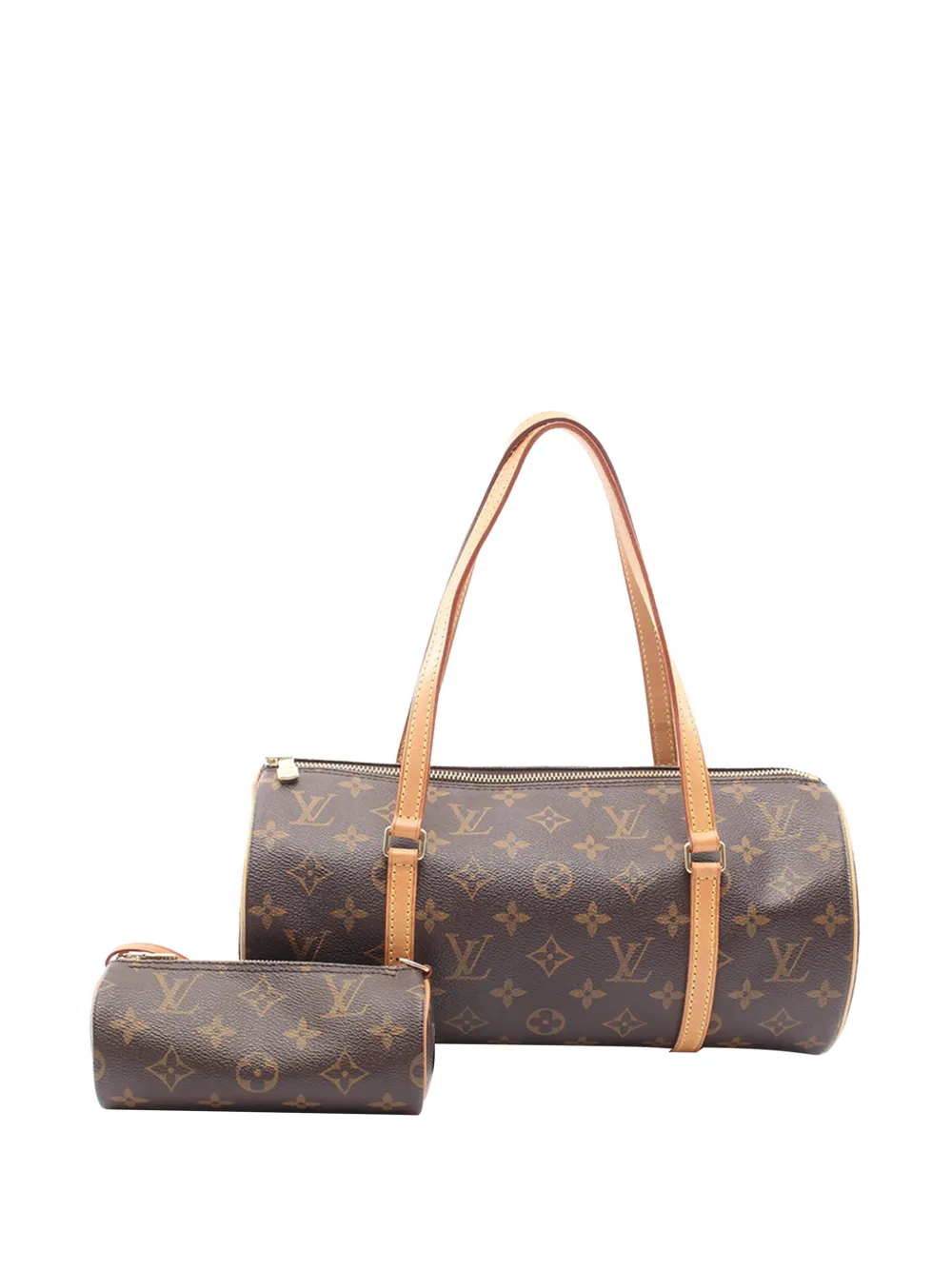Louis Vuitton Pre-Owned 2003 Monogram Papillon Handtasche 30cm - Braun
