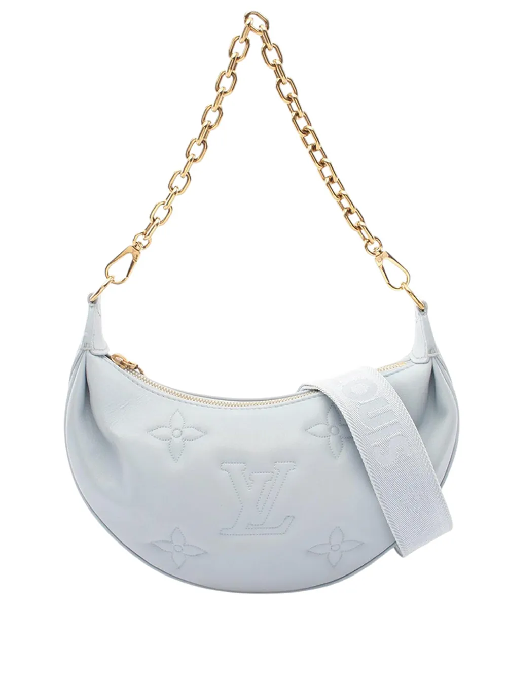 Louis Vuitton Pre-Owned 2021-2026 Bubblegram Over the Moon Satchel-Tasche - Blau