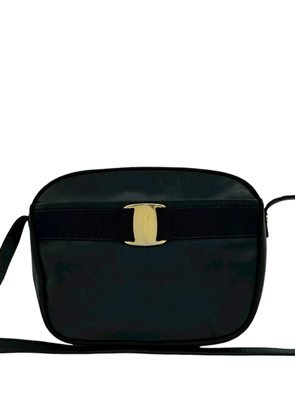 Ferragamo Pre-Owned Borsa a tracolla Vara in pelle di vitello 2010-2026 - Blu