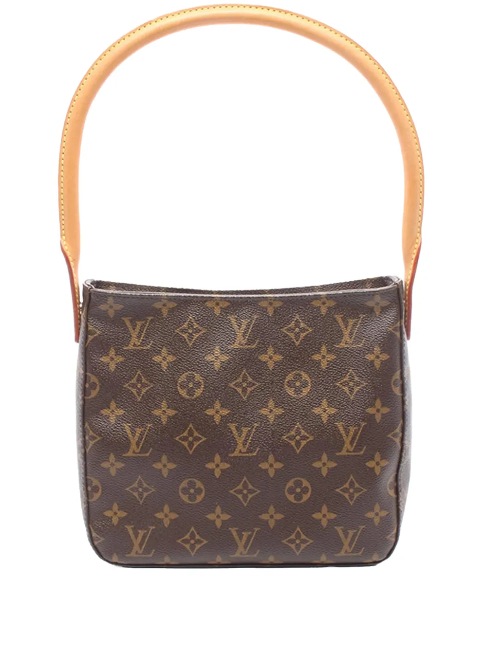 Louis Vuitton Pre-Owned Borsa a spalla Looping MM con monogramma 2003 - Marrone