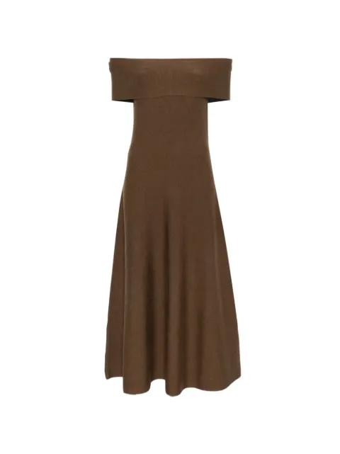 SIMKHAI  Camilla off-shoulder midi dress