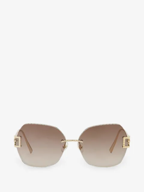 Chopard Ice Cube oversized-frame sunglasses