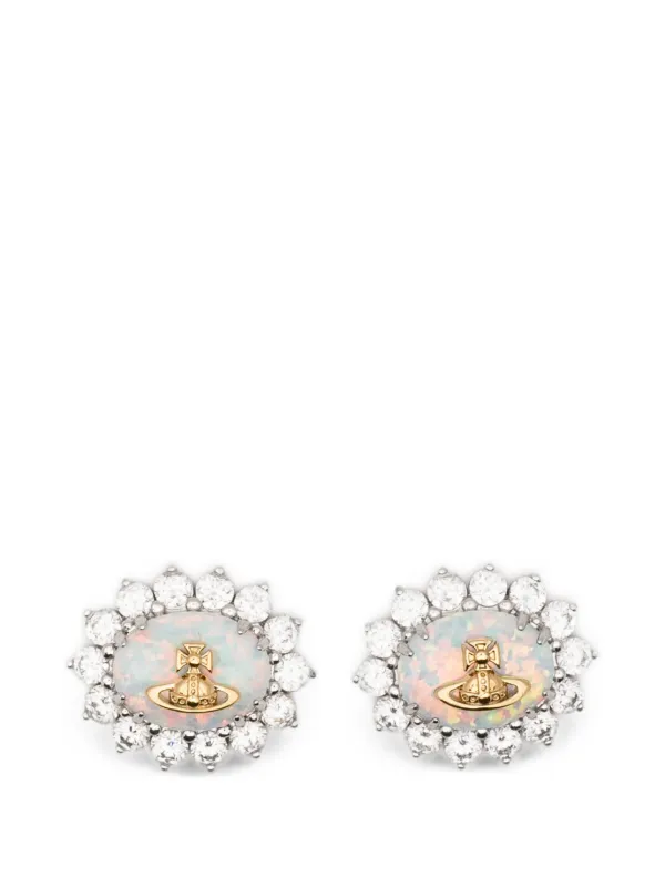 Vivienne Westwood Annia Earrings in Silver