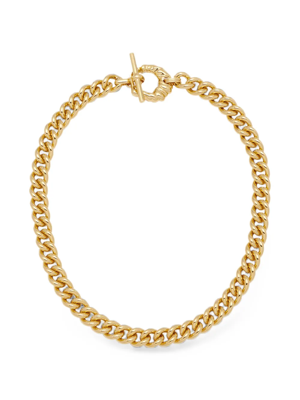 YOJ Coral curb chain necklace - Oro