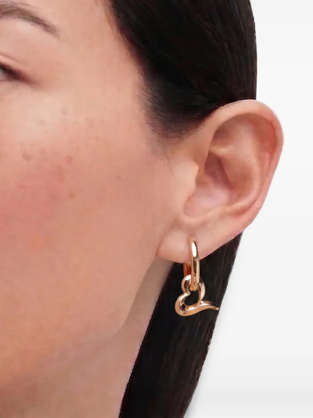 YOJ Loff heart earrings - Oro