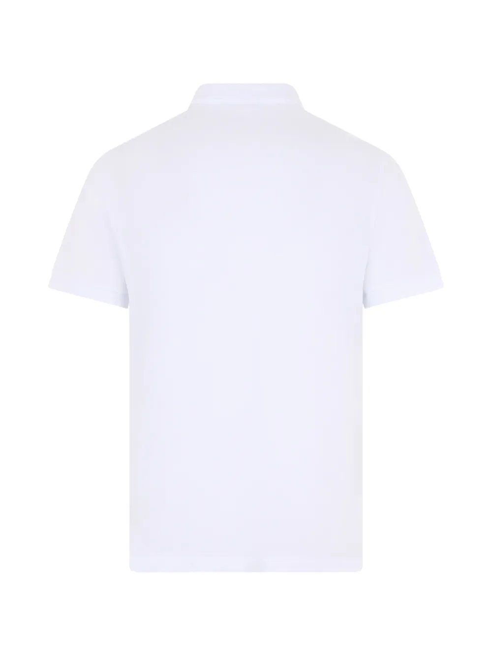 Stone Island Poloshirt met logopatch Wit