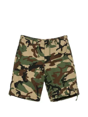 A BATHING APE® Map Camo カーゴショーツ | グリーン | FARFETCH JP