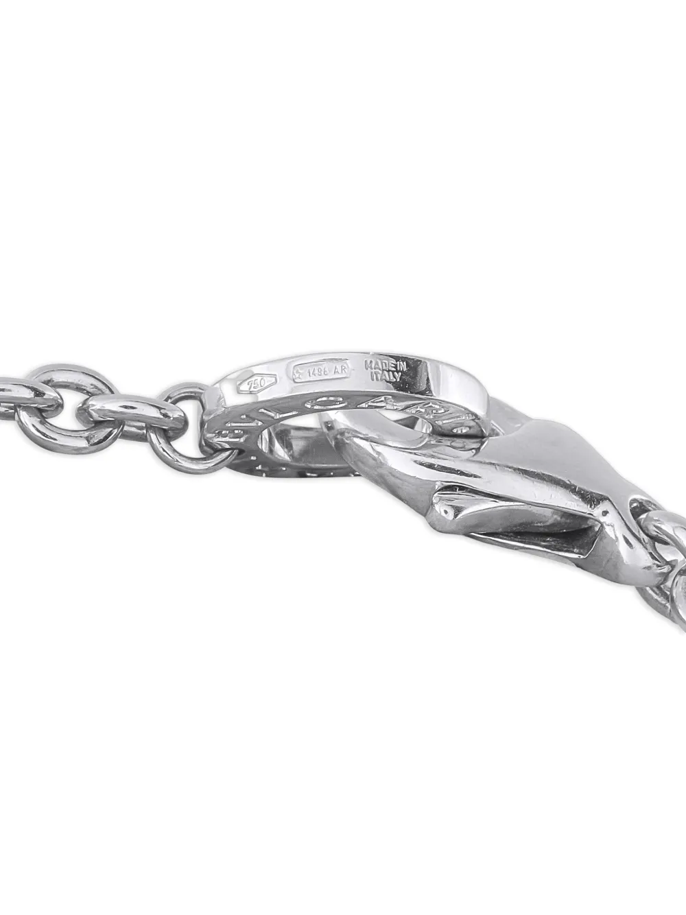 Bvlgari Pre-owned Diamond Necklace in Silver, view 2