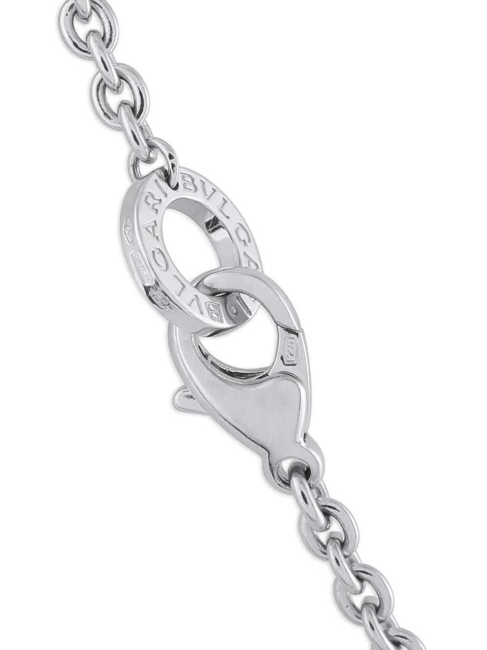 Bvlgari Pre-owned Diamond Necklace in Silver, view 3