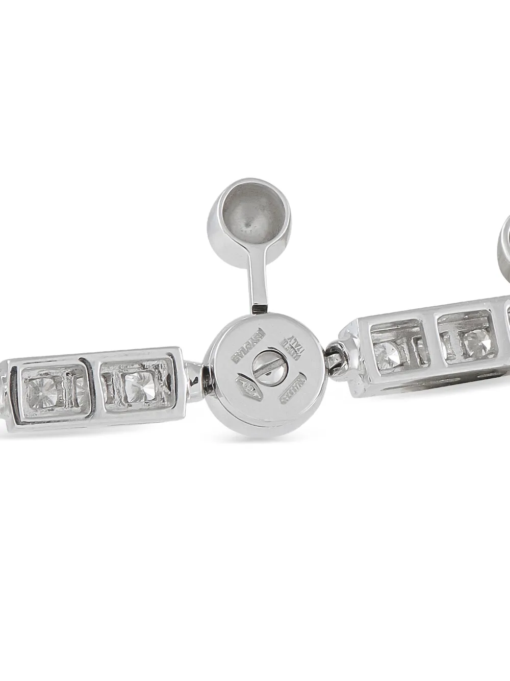 Bvlgari Pre-owned Astrale Diamond Necklace in Silver, view 3