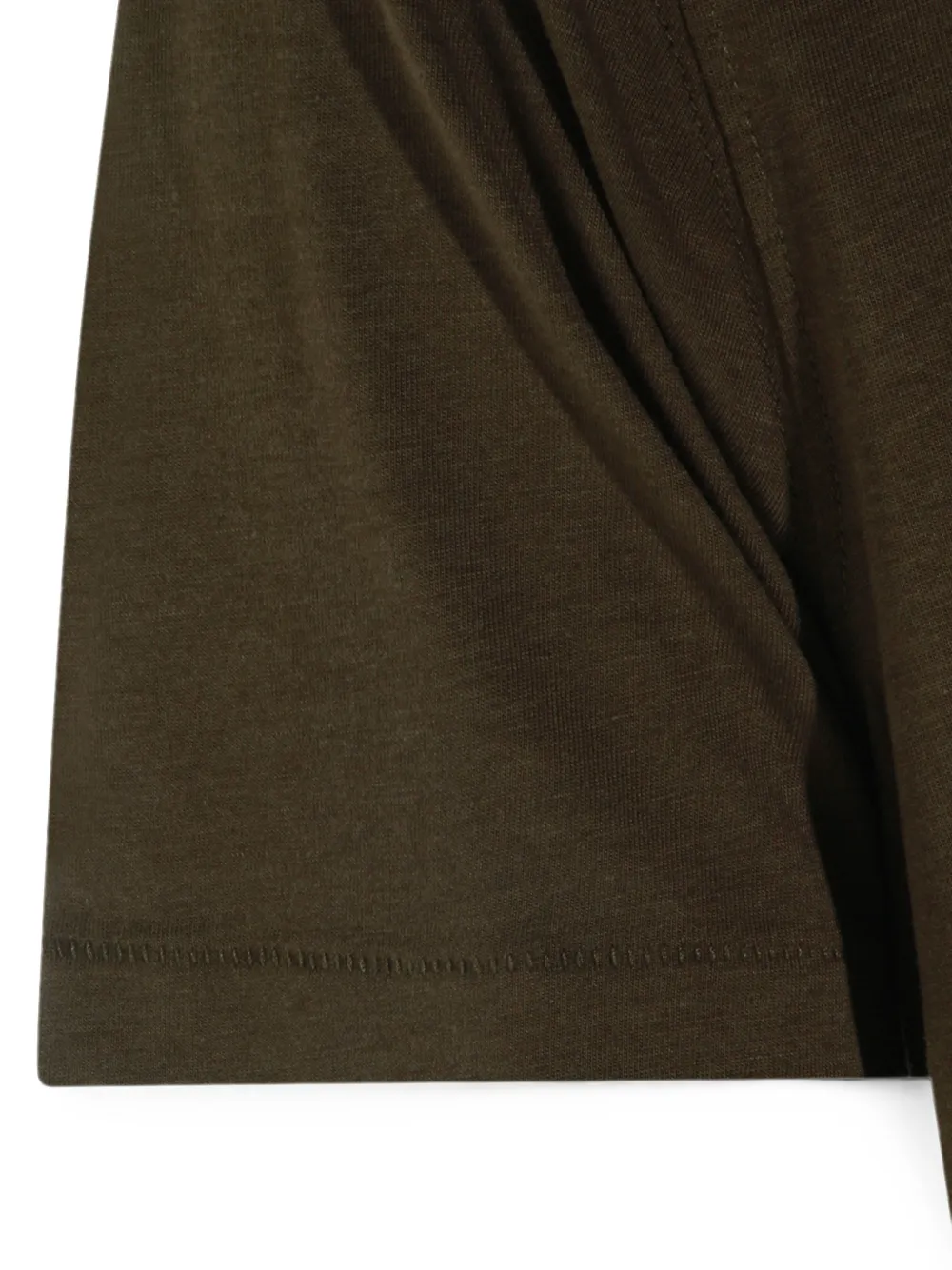 TOM FORD T-shirt met geborduurd logo Groen