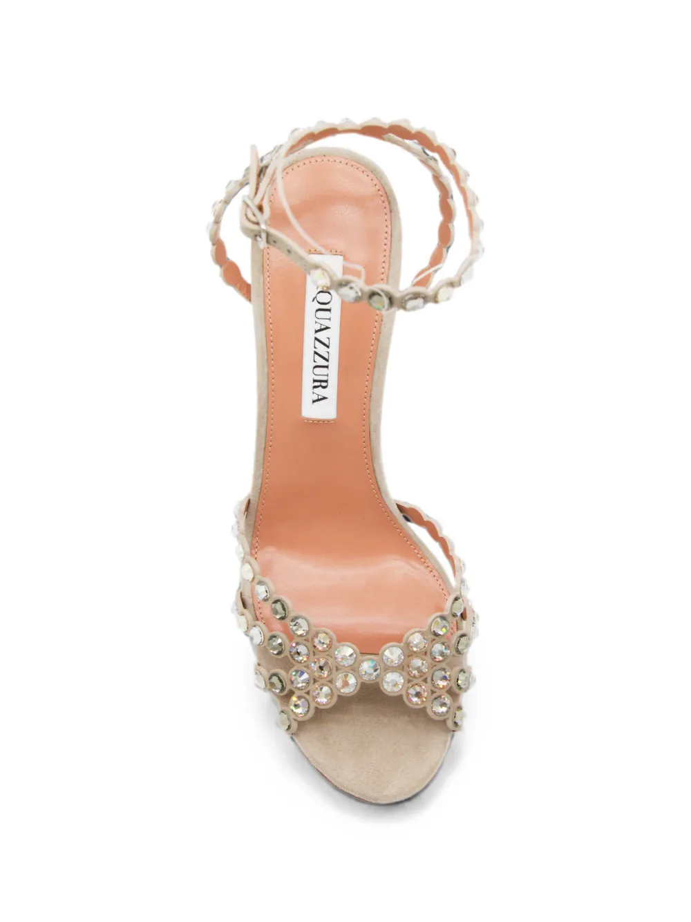 Aquazzura Tequila heeled sandals Beige