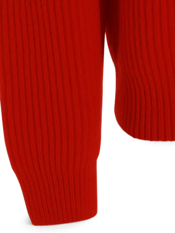 ジルサンダー ハーフジップセーター　JIL SANDER Jil Sander ハーフジップ セーター | レッド | FARFETCH JP