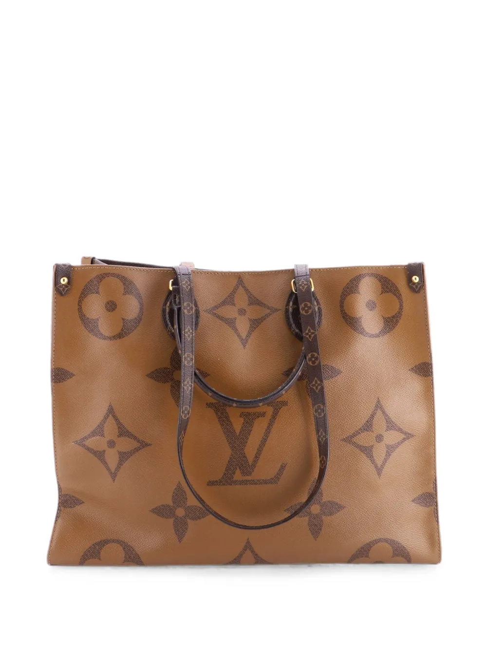 Louis Vuitton Pre-Owned OnTheGo Reverse Monogram Giant GM tote bag - Braun