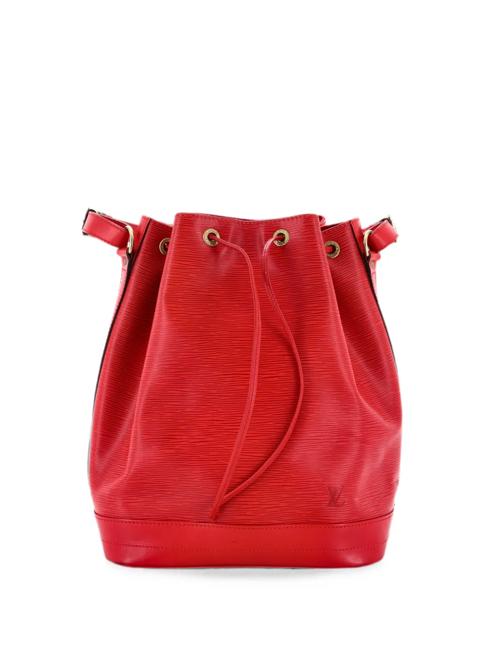 Louis Vuitton Pre-Owned Borsa a secchiello Noe grande in pelle Épi - Rosso