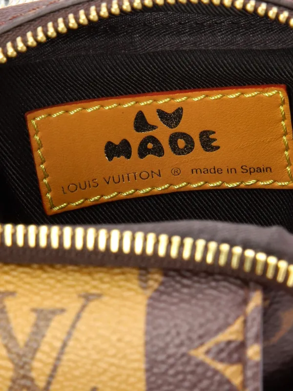 Louis Vuitton Pre-Owned Nigo Flap Double Phone Pouch Limited