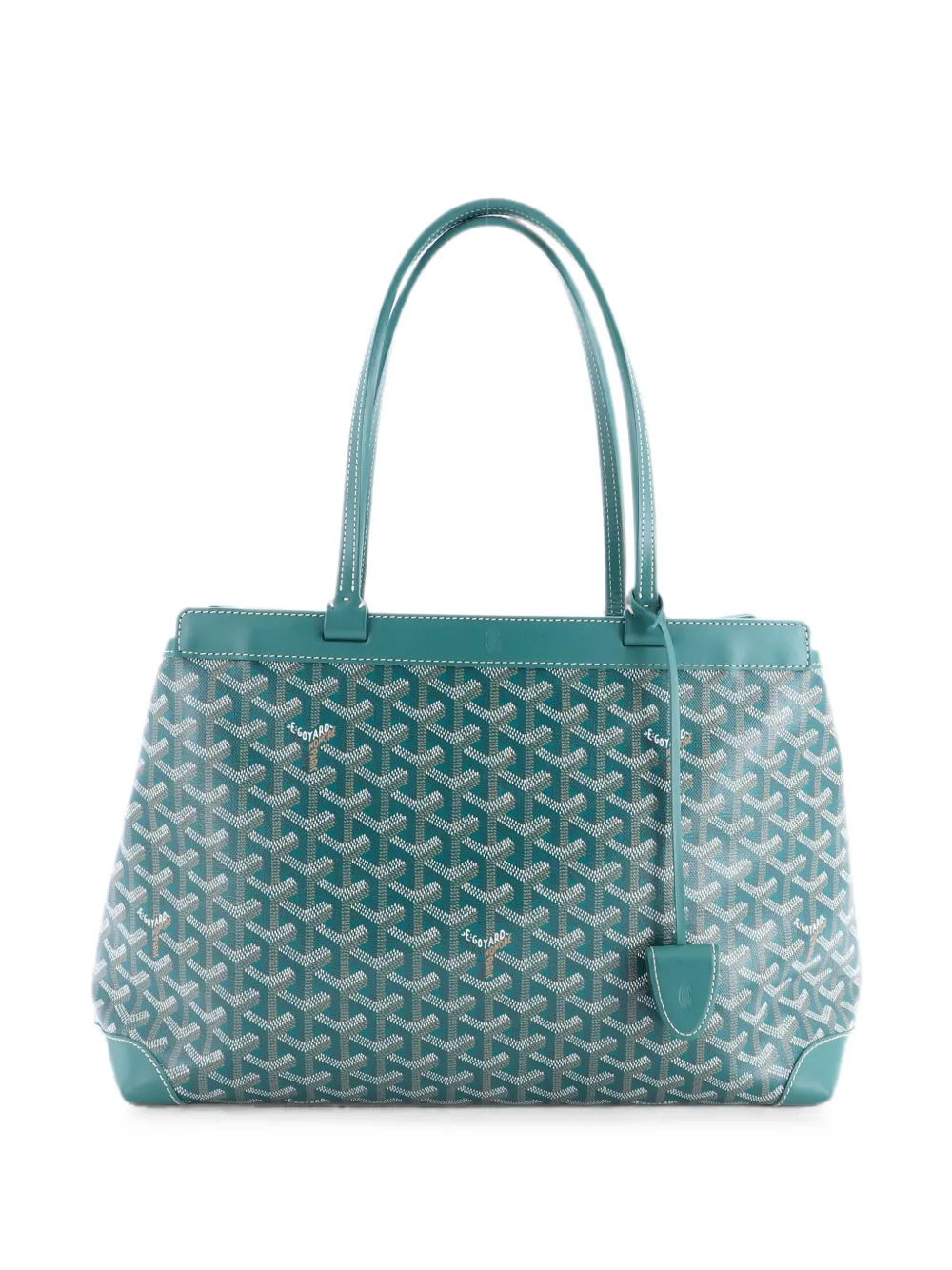 Goyard Pre-Owned Borsa tote Bellechasse PM in tela cerata - Verde