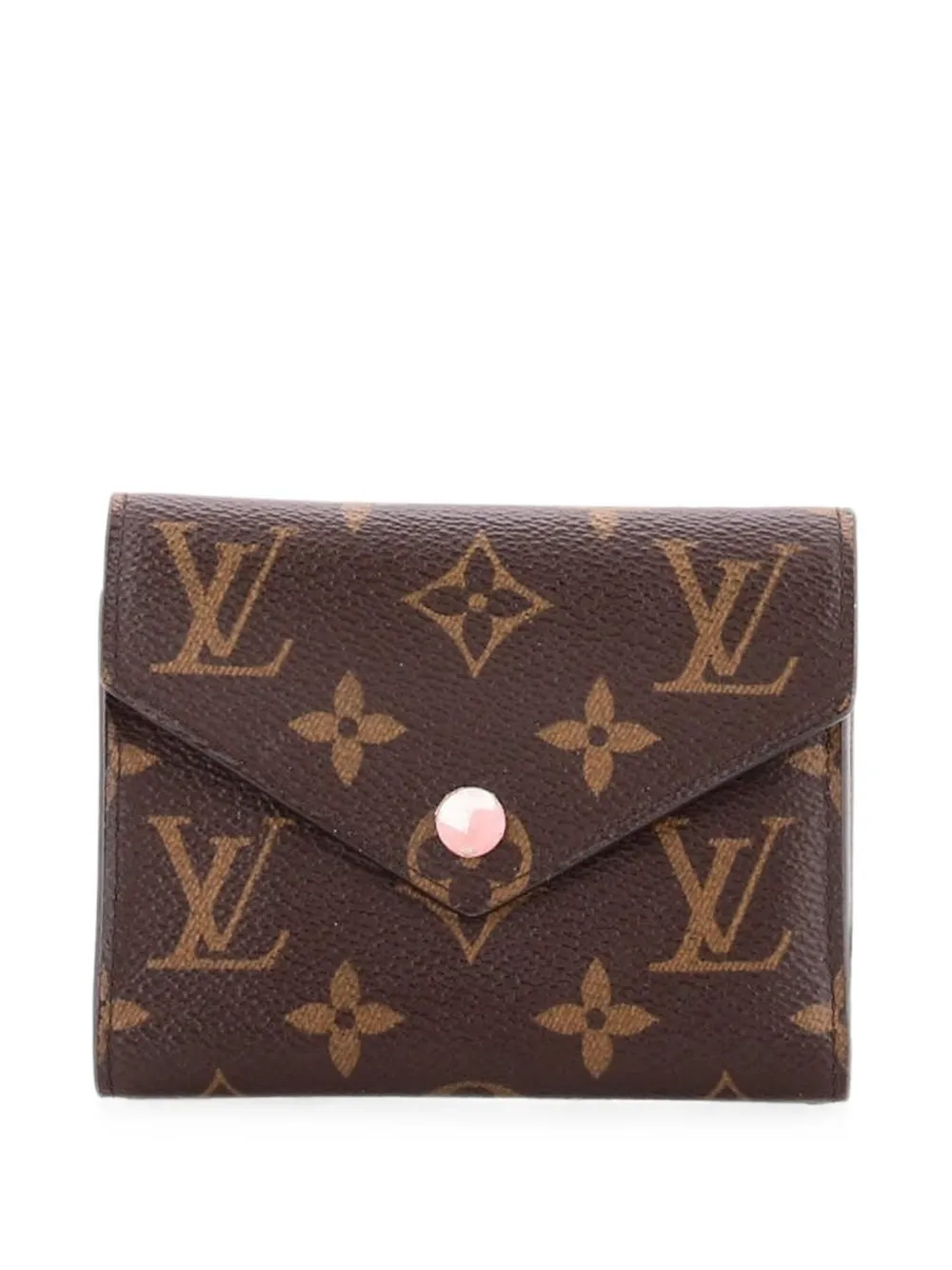 Louis Vuitton Pre-Owned Portafoglio Victorine in tela con monogramma - Rosa