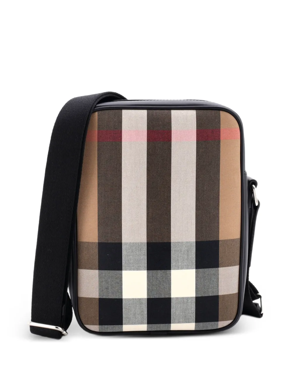 Burberry Pre-Owned Paddy Canvas-Umhängetasche mit Vintage Check - Braun