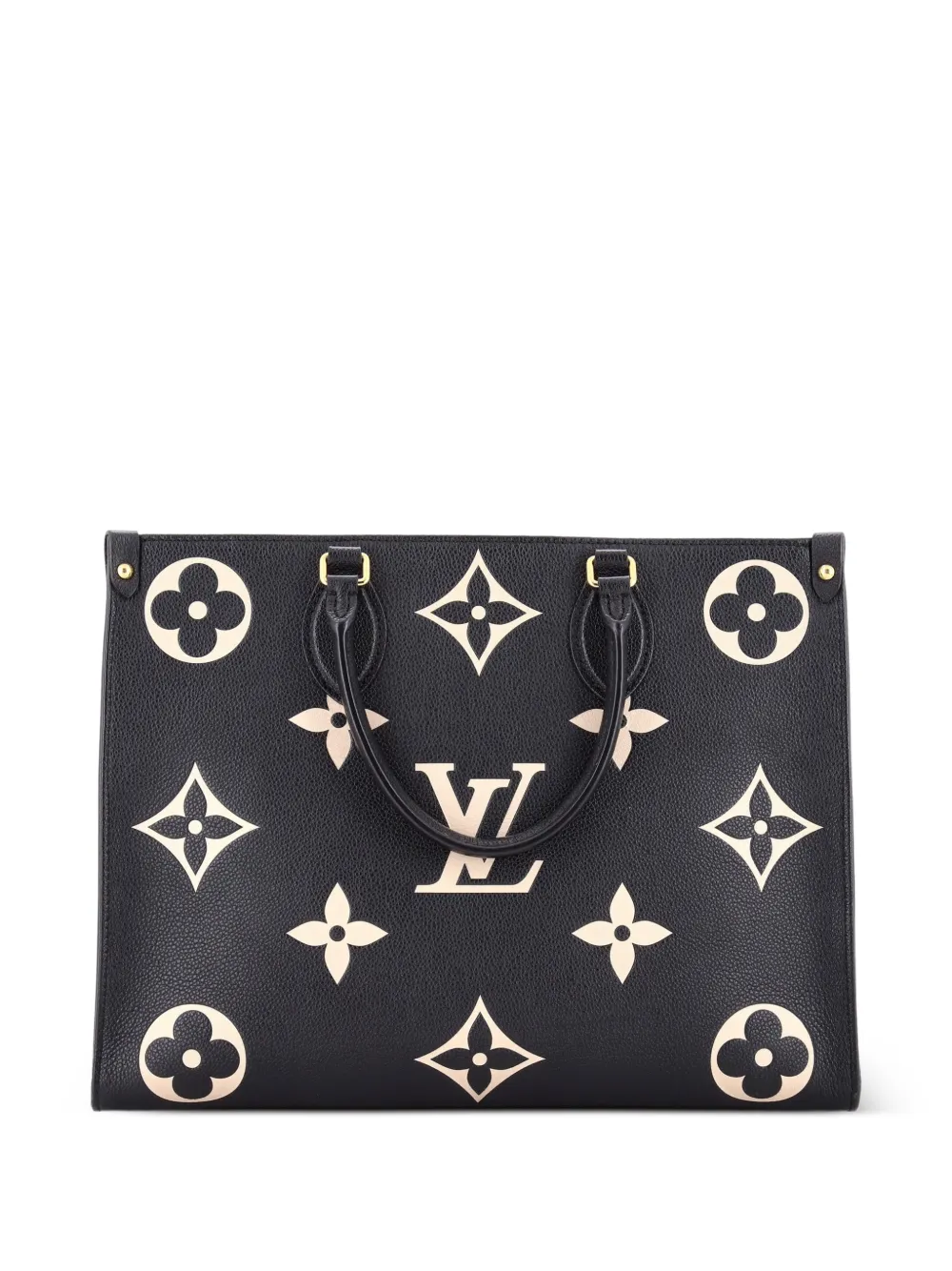 Louis Vuitton Pre-Owned OnTheGo Tote Bicolor Monogram Empreinte Giant MM shoulder bag - Black