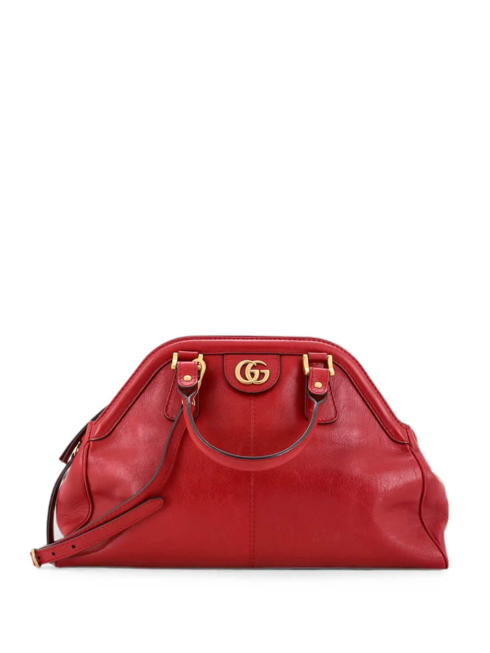 Gucci Pre-Owned Borsa a tracolla RE(BELLE) media in pelle con manico - Rosso