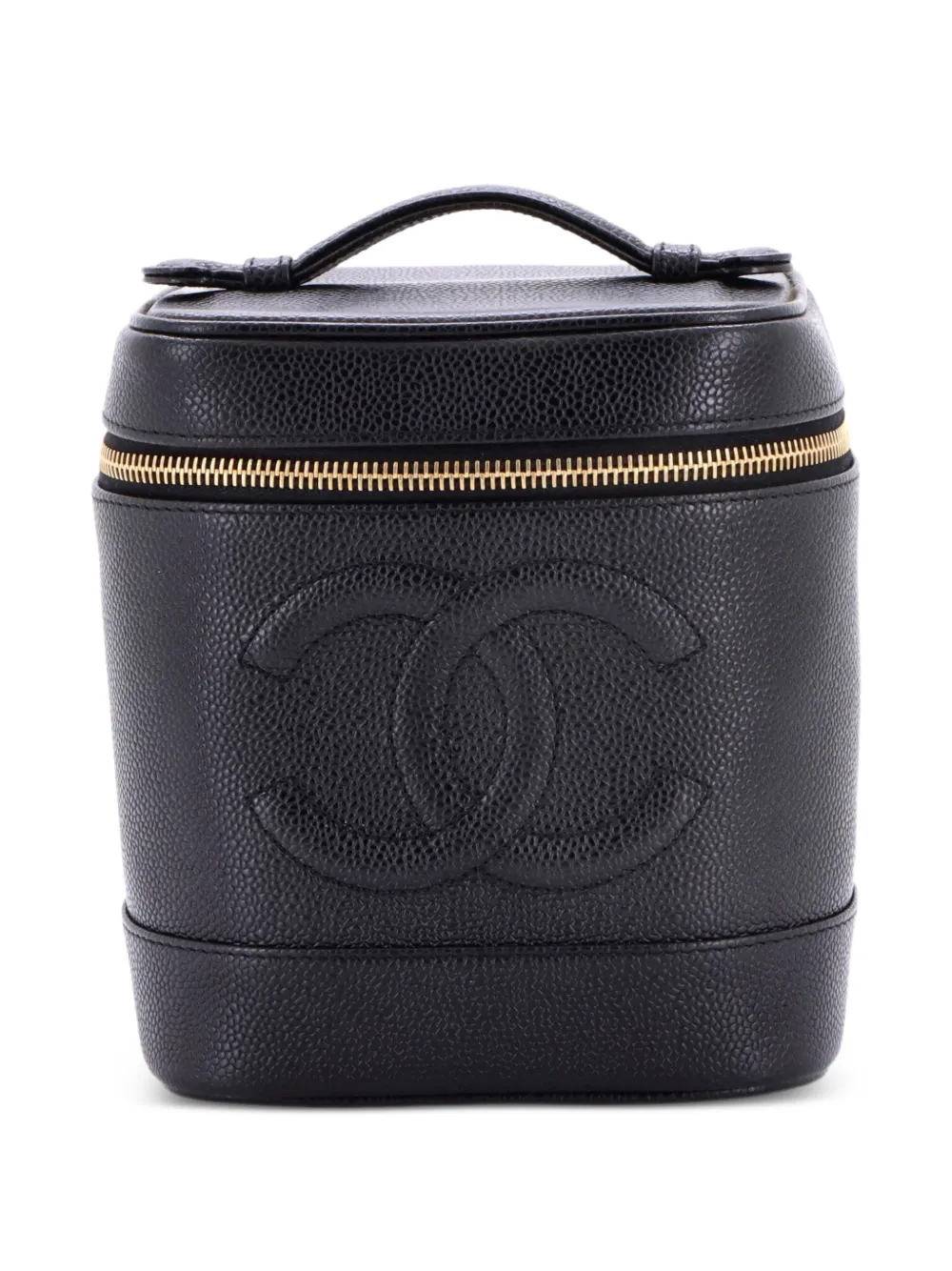 CHANEL Pre-Owned Trousse make up Timeless in pelle Caviar - Nero