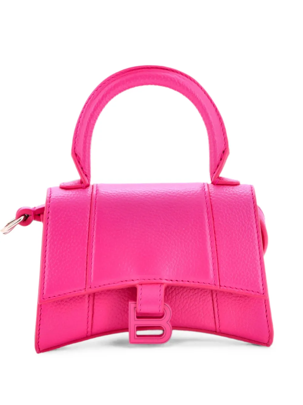 Balenciaga Pre-Owned Borsa a tracolla Hourglass mini in pelle - Rosa