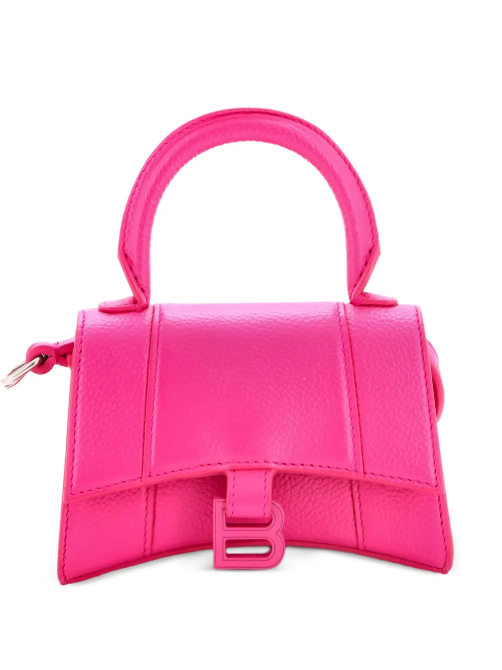 Balenciaga Pre-Owned Borsa a tracolla Hourglass mini in pelle - Rosa