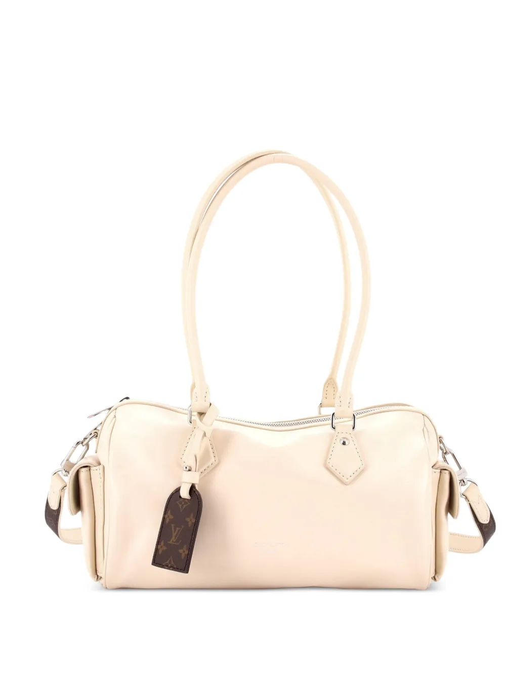 Louis Vuitton Pre-Owned Speedy Cargo Vibe Monogramm-Canvas-Schultertasche - Nude
