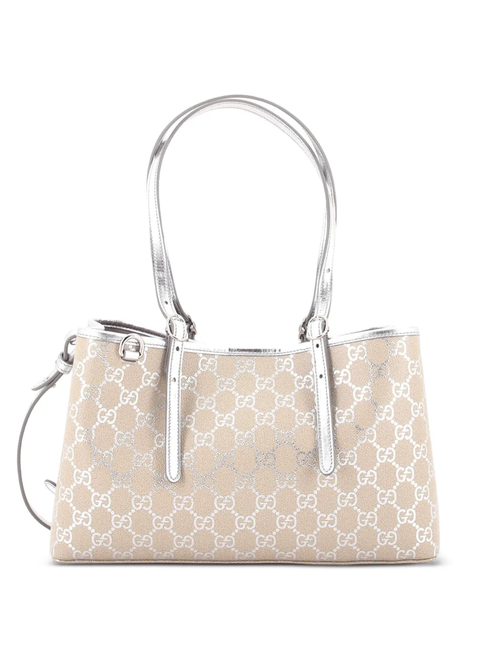Gucci Pre-Owned Borsa tote Emblem GG piccola in tela cerata - Toni neutri