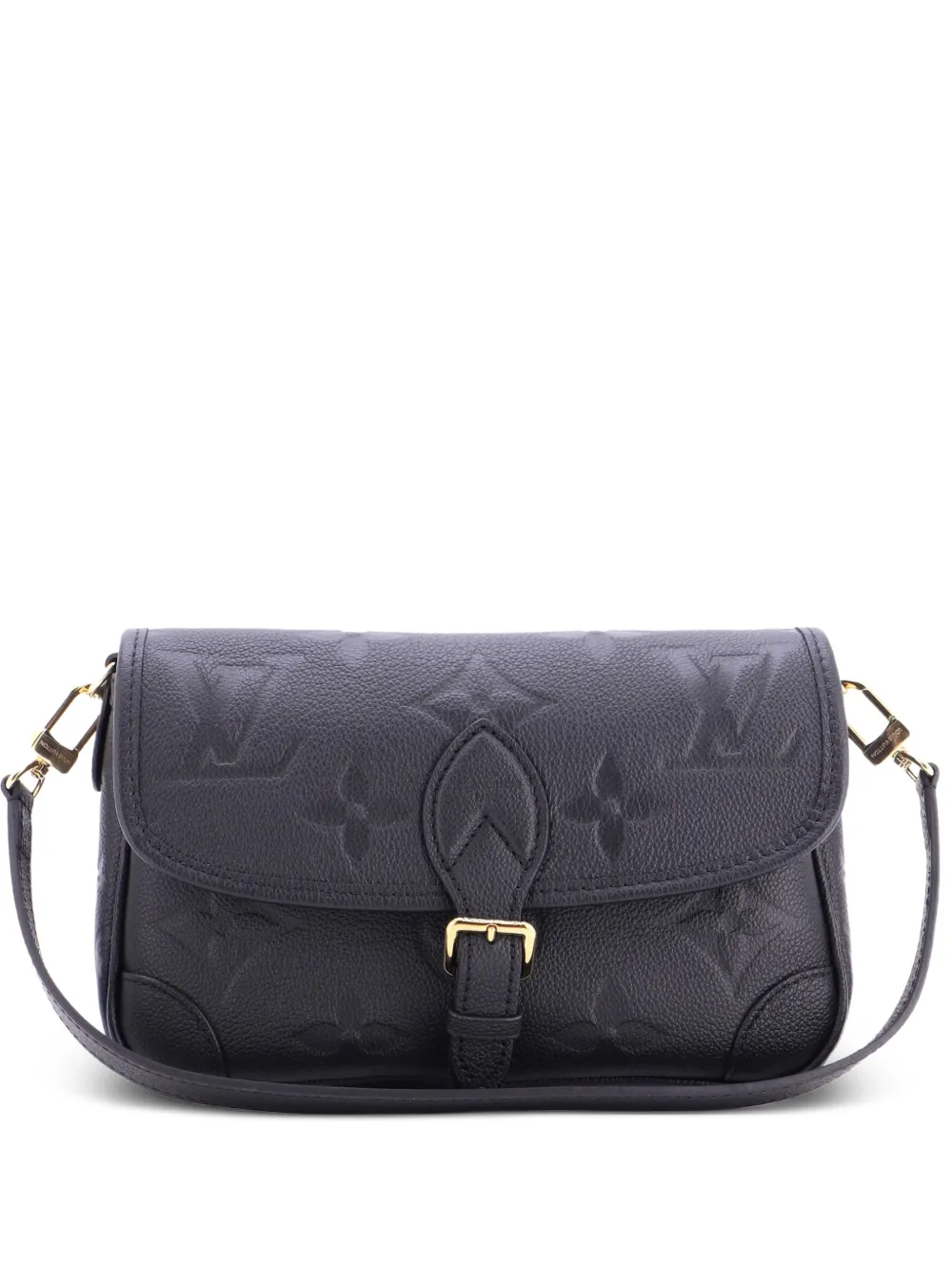 Louis Vuitton Pre-Owned Borsa a spalla Diane NM in pelle Empreinte Monogram Giant - Nero