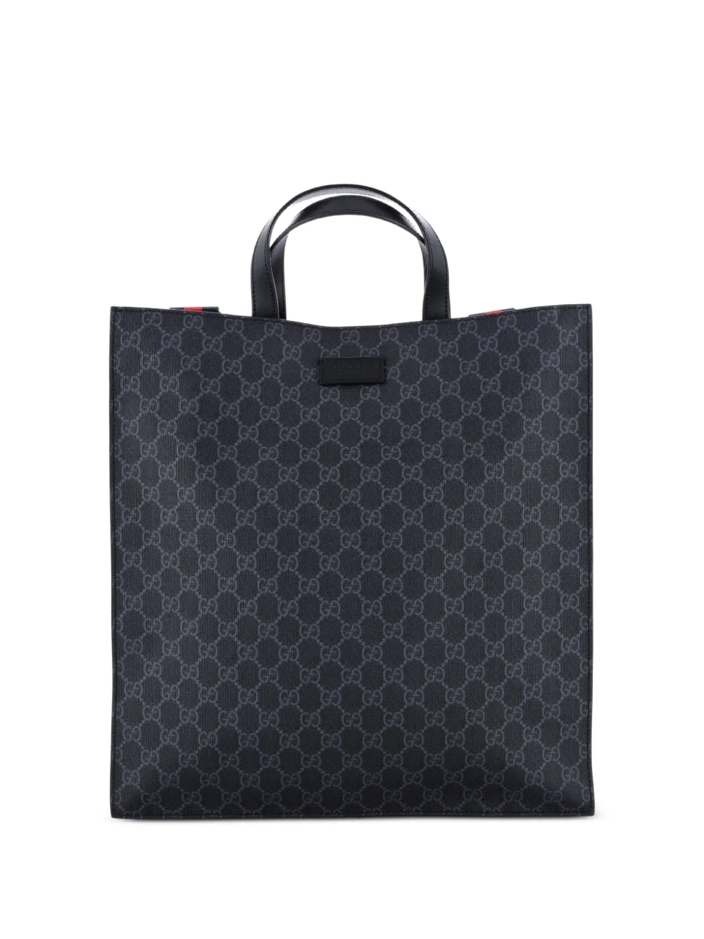 Gucci Pre-Owned Borsa tote convertibile Soft Open in tela cerata GG - Nero