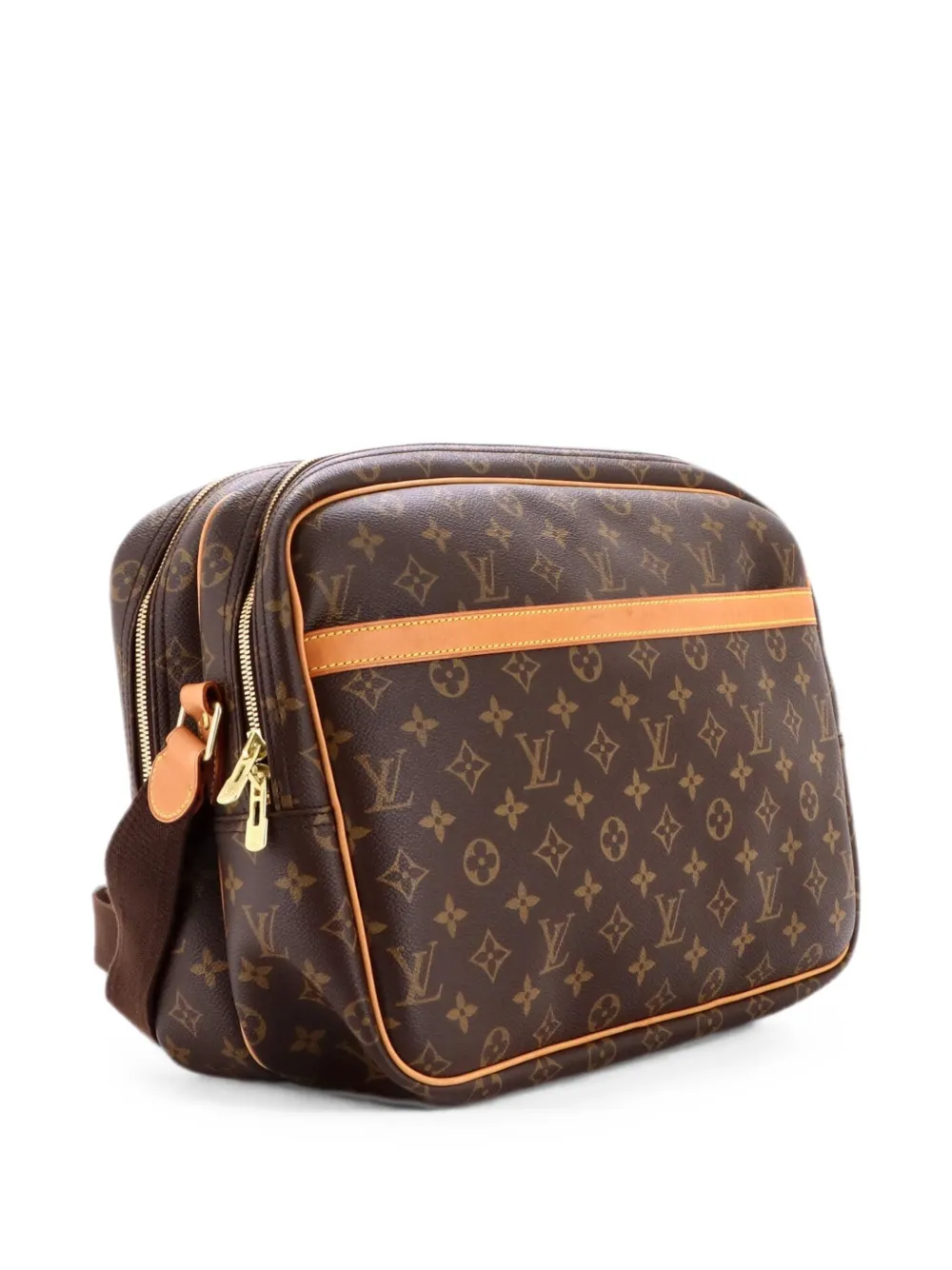 Louis Vuitton Pre-Owned Reporter Bag Monogram Canvas GM crossbody bag - Brown