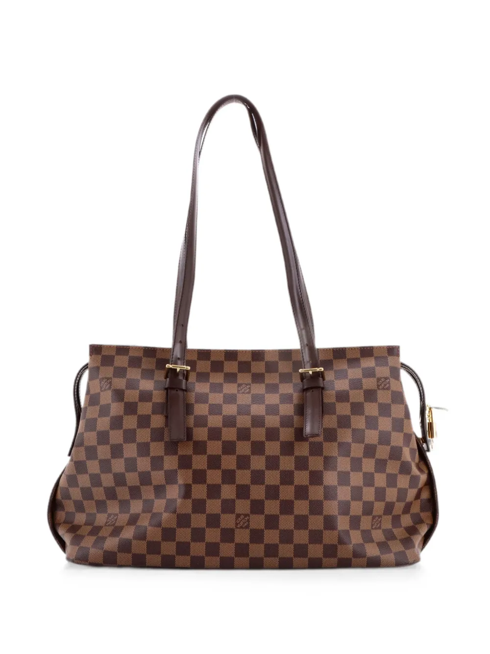 Louis Vuitton Pre-Owned Borsa tote Chelsea Damier - Marrone