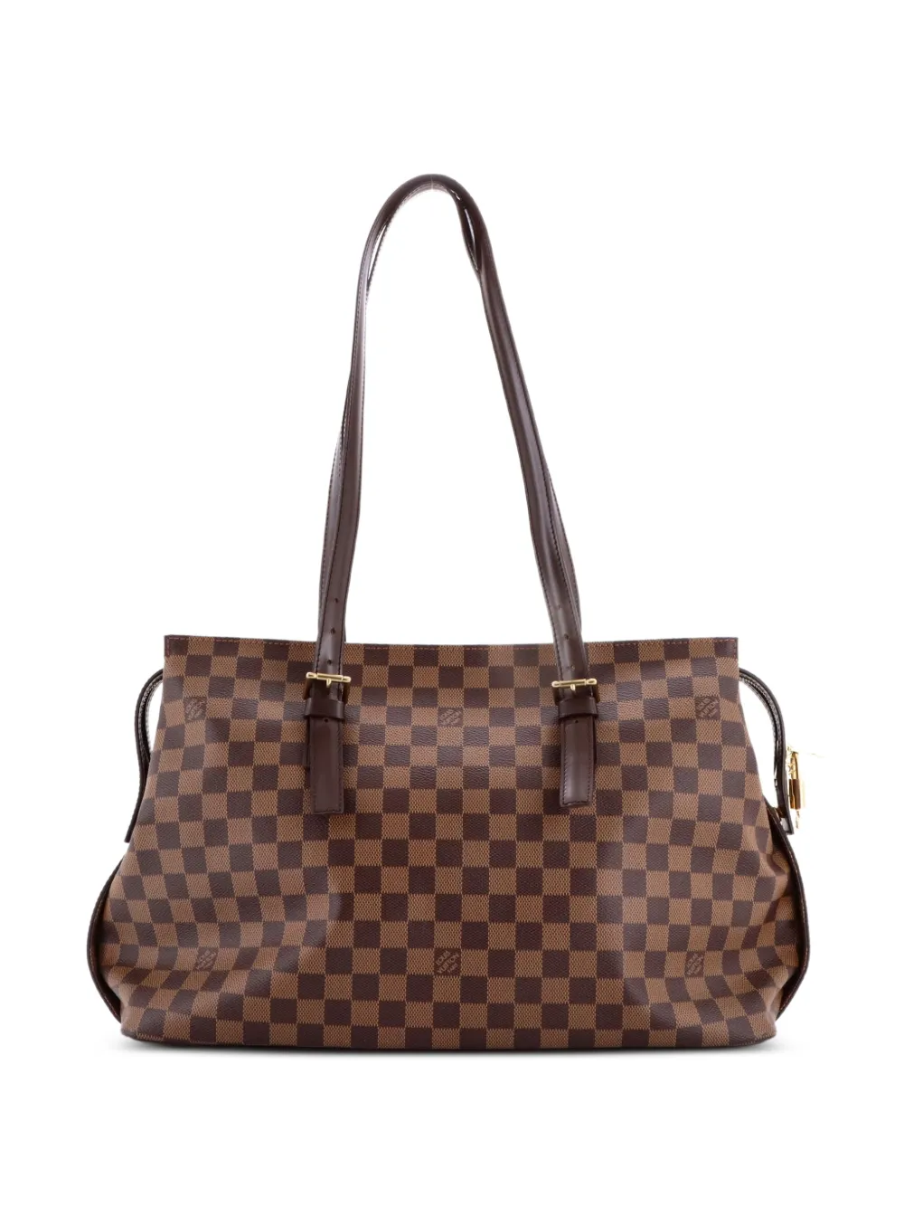 Louis Vuitton Pre-Owned Borsa tote Chelsea Damier - Marrone