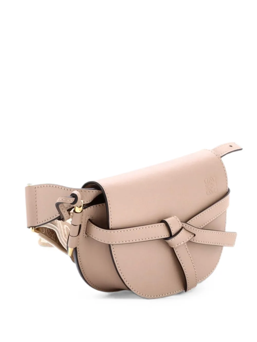 Loewe Pre-Owned Borsa a spalla Gate Dual piccola in pelle con tracolla - Toni neutri