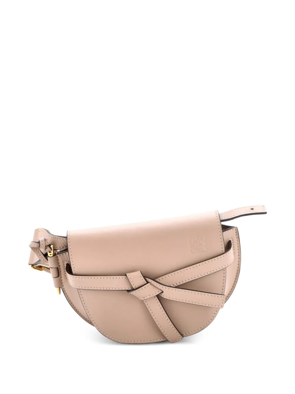 Loewe Pre-Owned Borsa a spalla Gate Dual piccola in pelle con tracolla - Toni neutri